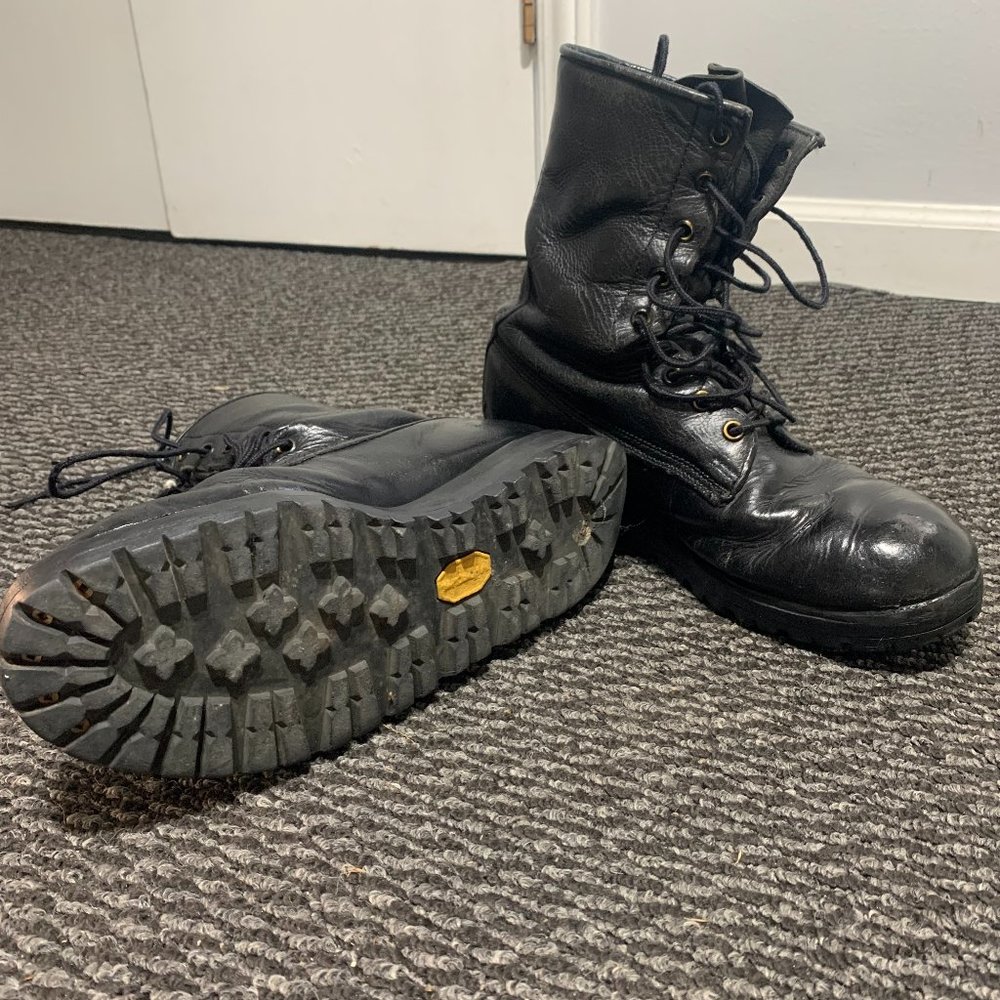 Canadian Military Issued Mark I Combat Boots (resoled)